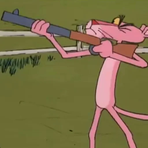 🔫 Стикер «Pink Panther» для Telegram