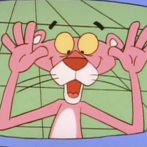 🙉 Стикер «Pink Panther» для Telegram
