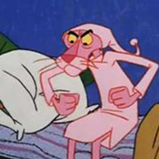 😴 Стикер «Pink Panther» для Telegram