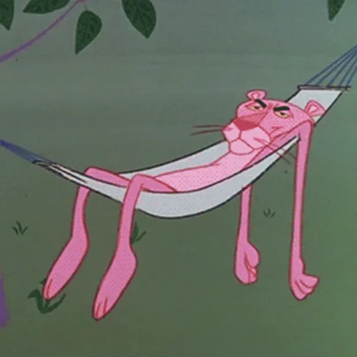 😑 Стикер «Pink Panther» для Telegram