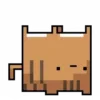 Стикер 8 Pixel cat - пиксельные Квадро-котики.
