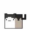 Стикер 6 Pixel cat - пиксельные Квадро-котики.