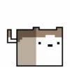Стикер 24 Pixel cat - пиксельные Квадро-котики.