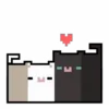 Стикер 16 Pixel cat - пиксельные Квадро-котики.