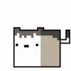 Стикер 14 Pixel cat - пиксельные Квадро-котики.