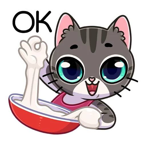 👌 Стикер «Муркс» для Telegram