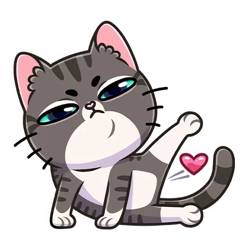 ❤️ Стикер «Муркс» для Telegram