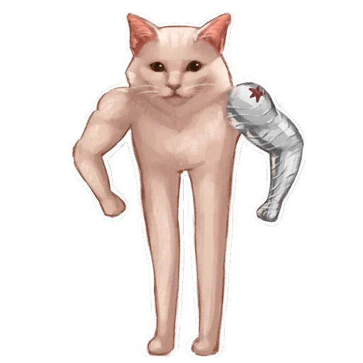 🦾 Стикер «Мяурвел (MARVEL)» для Telegram