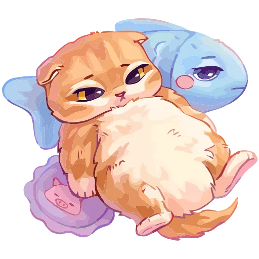 😴 Эмодзи «Мявс» для Telegram