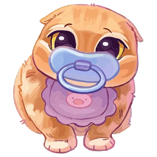 👶 Эмодзи «Мявс» для Telegram