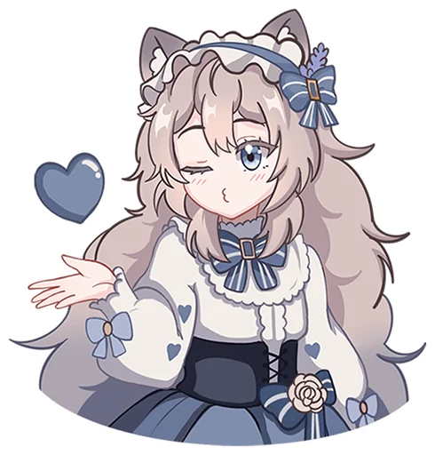 😽 Стикер «Мяути без надписей» для Telegram