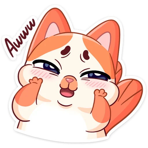 🤪 Стикер «Миу-Мяу и Кусалочка» для Telegram