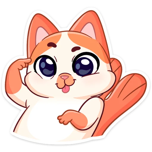 😤 Стикер «Миу-Мяу и Кусалочка» для Telegram