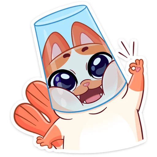 🤯 Стикер «Миу-Мяу и Кусалочка» для Telegram