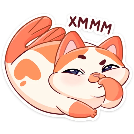 😏 Стикер «Миу-Мяу и Кусалочка» для Telegram