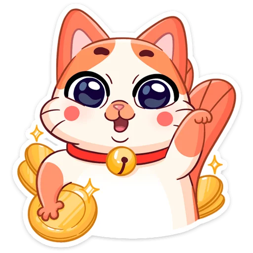😣 Стикер «Миу-Мяу и Кусалочка» для Telegram