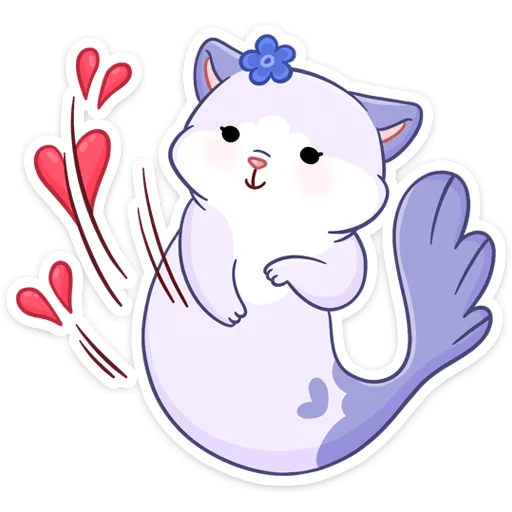 🙅‍♂ Стикер «Миу-Мяу и Кусалочка» для Telegram