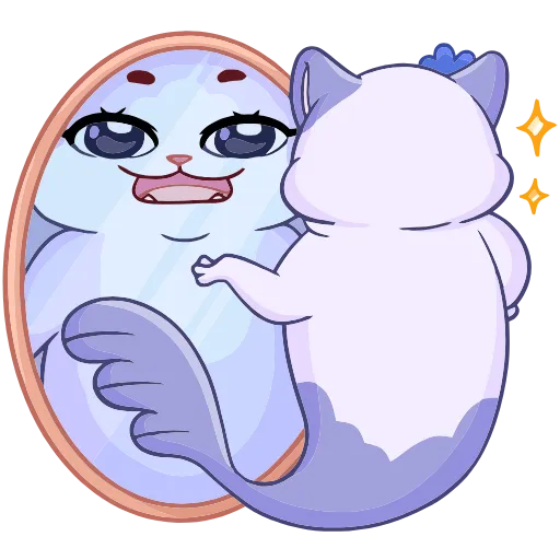🤩 Эмодзи «Миу-Мяу и Кусалочка» для Telegram