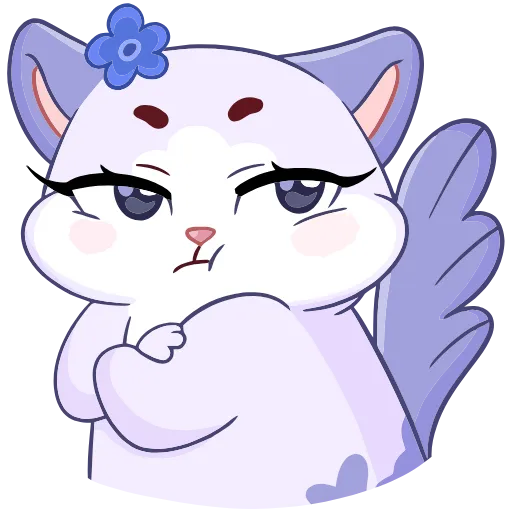 😠 Эмодзи «Миу-Мяу и Кусалочка» для Telegram