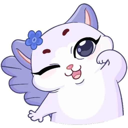 😉 Эмодзи «Миу-Мяу и Кусалочка» для Telegram