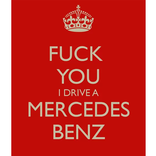 🖕 Стикер «Mercedes Benz» для Telegram