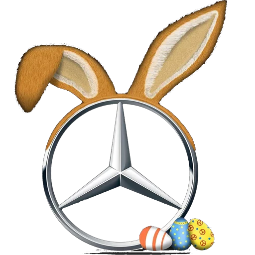 🐰 Стикер «Mercedes Benz» для Telegram