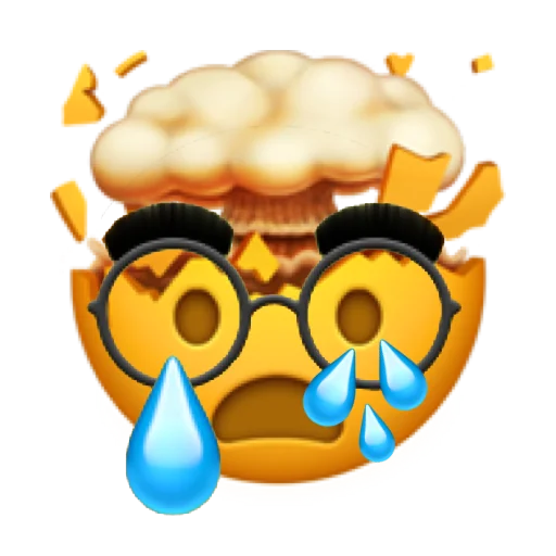 🤯 Стикер «Merged Emojis» для Telegram
