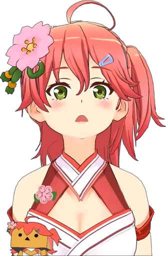 🌸 Стикер «Merics Hololive Pack - ホロライブ» для Telegram