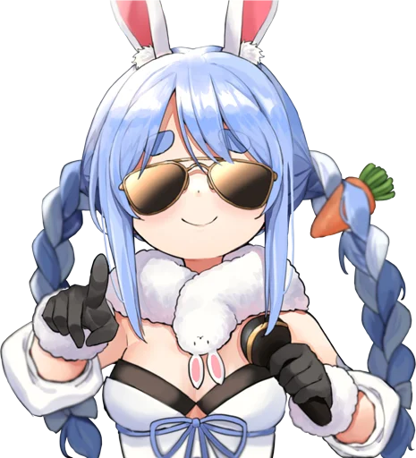 🥕 Стикер «Merics Hololive Pack - ホロライブ» для Telegram