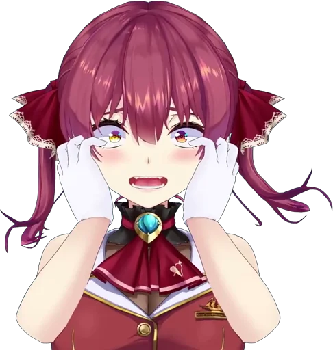 🏴‍☠️ Стикер «Merics Hololive Pack - ホロライブ» для Telegram