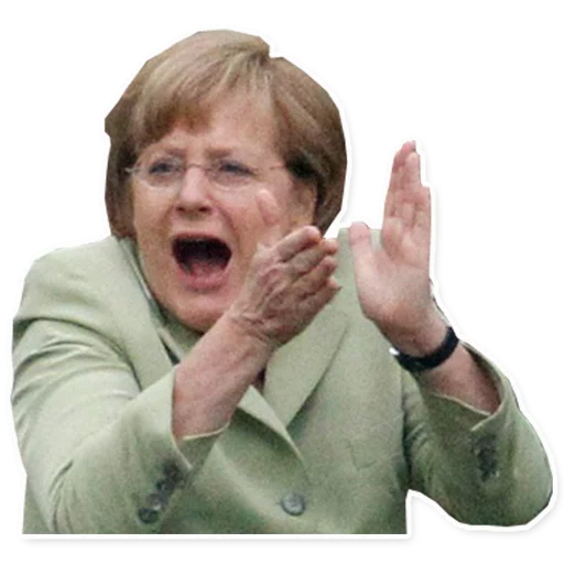 👏 Стикер «Merkel Pack» для Telegram