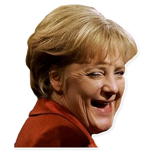 😉 Стикер «Merkel Pack» для Telegram