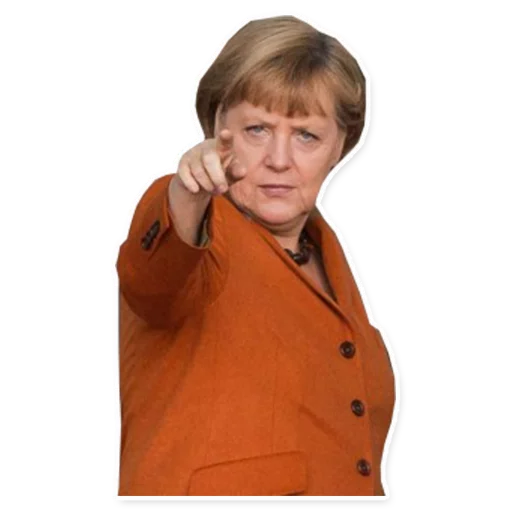 👆 Стикер «Merkel Pack» для Telegram