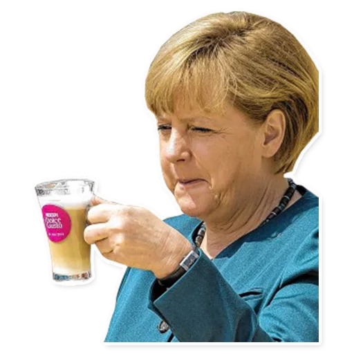 ☕ Стикер «Merkel Pack» для Telegram