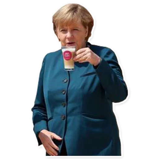 ☕ Стикер «Merkel Pack» для Telegram