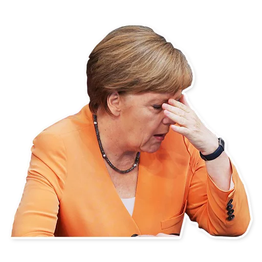 😠 Стикер «Merkel Pack» для Telegram