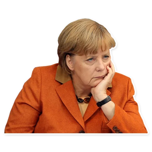 😧 Стикер «Merkel Pack» для Telegram