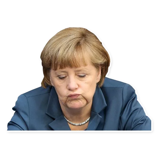 😤 Стикер «Merkel Pack» для Telegram