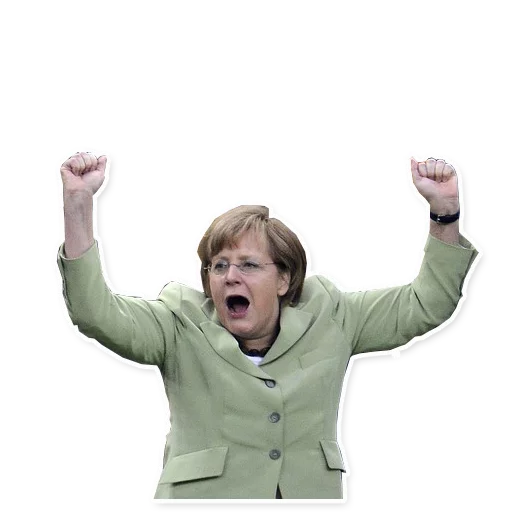 😃 Стикер «Merkel Pack» для Telegram