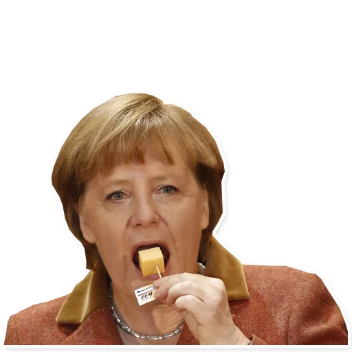 🍴 Стикер «Merkel Pack» для Telegram