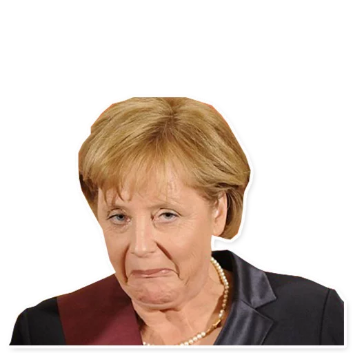😂 Стикер «Merkel Pack» для Telegram