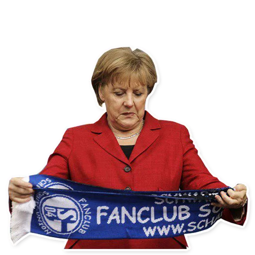 ⚽ Стикер «Merkel Pack» для Telegram