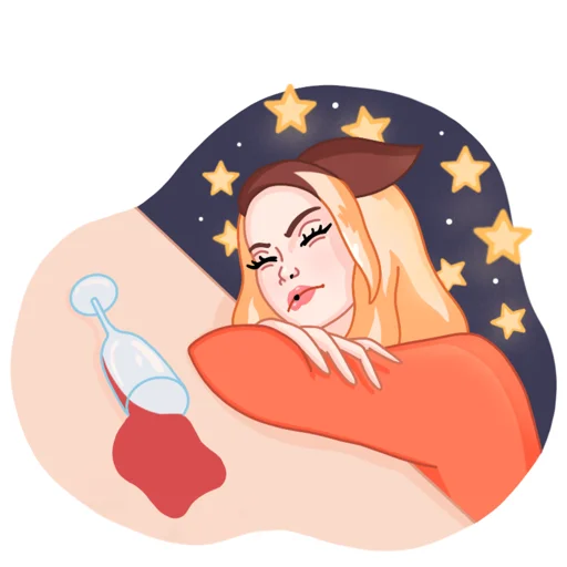 😴 Стикер «Мэри&Крис» для Telegram