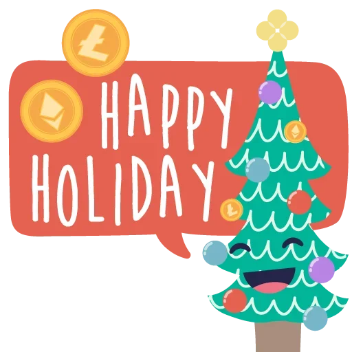 🎄 Стикер «Merry Christmas» для Telegram
