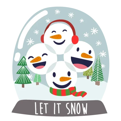 ☃ Стикер «Merry Christmas» для Telegram