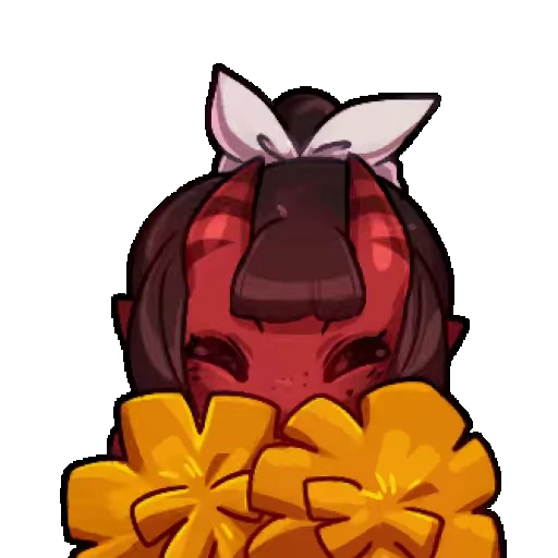 😄 Стикер «Meru Animated» для Telegram
