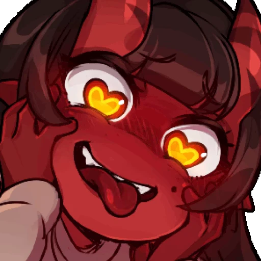 😛 Стикер «Meru Animated» для Telegram