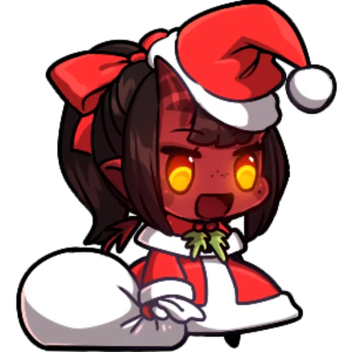 🎅 Стикер «merunya» для Telegram