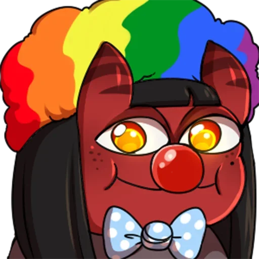 🤡 Стикер «Meru Succubus» для Telegram