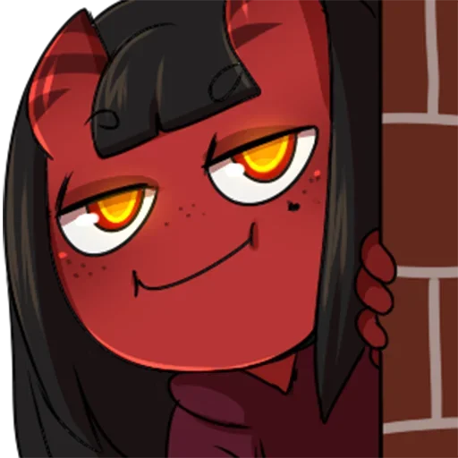 👀 Стикер «Meru Succubus» для Telegram